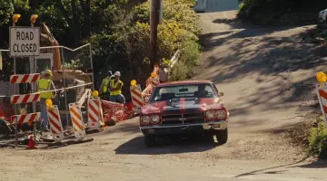 The Chevrolet Cheselle SS Jack Reacher (Tom Cruise) in Jack Reacher
