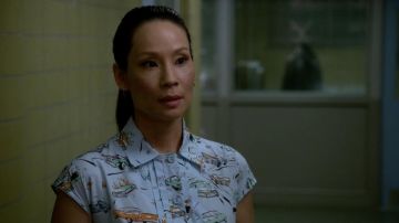 The dress Prada Dr. Joan Watson (Lucy Liu) in Elementary