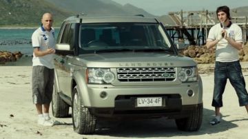 Le Land Rover discovery de l'Agent Sebastian Grimsby (Mark Strong) dans Grimsby - Agent trop spécial
