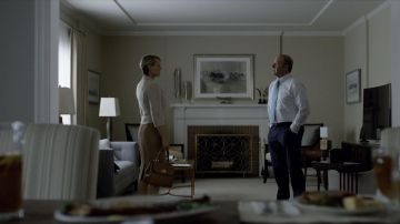 The handbag Ralph Lauren Claire Underwood (Robin Wright) in House of Cards