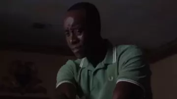 Polo Fred Perry green James Rhodes (Don Cheadle) in Iron Man 3