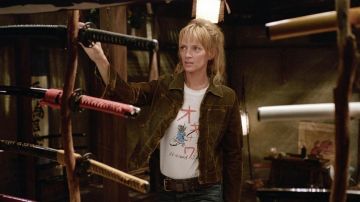 La Katana de Beatrix Kiddo aka The Bride (Uma Thurman) en Kill Bill: Volume 1