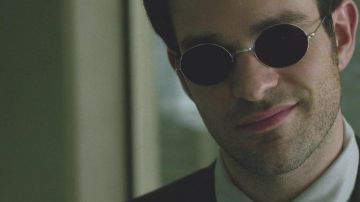 Las gafas de Daredevil aka Matt Murdock (Charlie Cox) en Daredevil