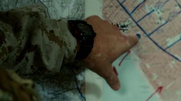 Reloj Casio G-Shock de Rus Blackwell en World Invasion: Battle Los Angeles