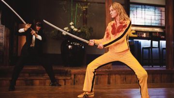 Katana / Mamba Negra de Beatrix Kiddo (Uma Thurman) en Kill Bill: Volumen 1