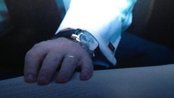 The Hamilton watch of Will Atenton (Daniel Craig) in Dream House