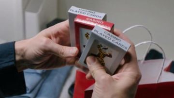 The cards and Theo in 400 Days