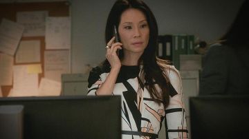 The dress Marni Dr. Joan Watson (Lucy Liu) in Elementary