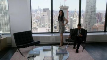 Zapatos / sandalias Vince de la Dra. Joan Watson (Lucy Liu) en la primaria