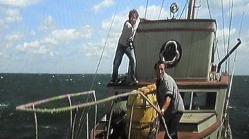 Les chaussures bateau Sperry de Hooper (Richard Dreyfuss) dans Les dents de la mer