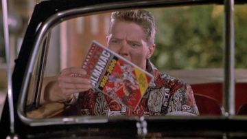 The almanac of sports "Grays" stolen by Biff Tannen (Thomas F. Wilson) in Back to the future 2