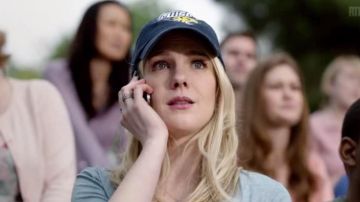 The cap of the Towson Tigers of Claire Bennigan (Lily Rabe) in The Whispers S0101