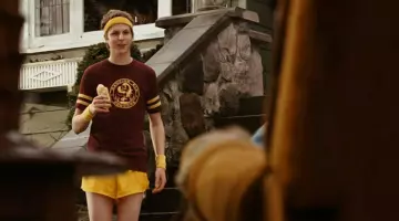The t-shirt "Dancing Elk Condors" of Paulie Bleeker (Michael Cera) in Juno