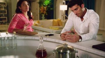La carafe à décanter (Whisky / Vin) Wells dans Jane The Virgin