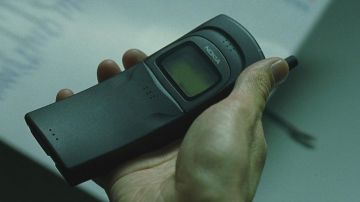 Nokia 8110 Cellphone of Neo / Thomas A. Anderson (Keanu Reeves) as seen on The Matrix