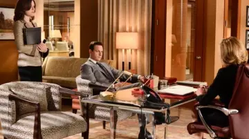 The office of Diane Lokhart (Christine Baranski) in The Good Wife