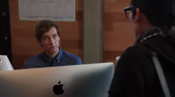 L'ordinateur Apple iMac de Richard Hendricks (Thomas Middleditch) dans Silicon Valley