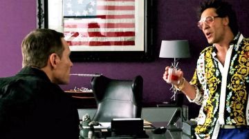 The office chair Reiner (Javier Bardem) in Cartel