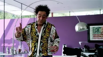 The lamp FLOS in Reiner (Javier Bardem) in Cartel