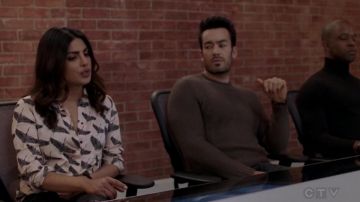 the top of Alex Parrish (Priyanka Chopra) in Quantico