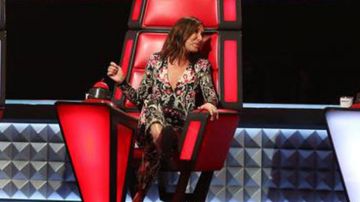 La combinaison fleurie Roberto Cavalli de Zazie dans The Voice : la plus belle voix