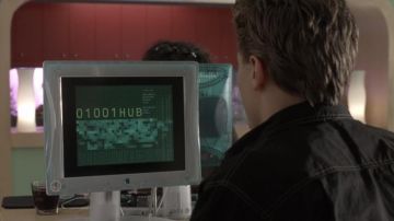 Le Power Mac G3 Blue & White de Richard (Leonardo DiCaprio) dans La Plage