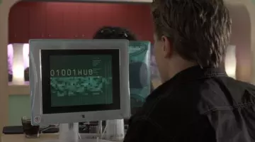 The Power Mac G3 Blue & White, Richard (Leonardo DiCaprio) in The Range of