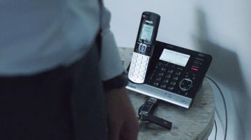 The fixed-line telephone VTech in Demolition