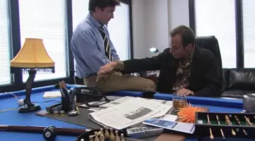 The lamp of Gob Bluth (Will Artnet) in's arrested Development