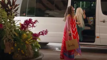 Bfyne Rhea Kaftan usado por Wendy Osefo como se ve en The Real Housewives of Potomac (T09E14)