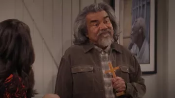AllSaints Castleford Shirt worn by George (George Lopez) as seen in Lopez vs Lopez (S03E10)