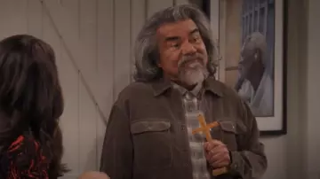AllSaints Castleford Shirt worn by George (George Lopez) as seen in Lopez vs Lopez (S03E10)