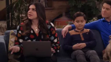 Tach Clothing Ada Cardigan worn by Mayan (Mayan Lopez) as seen in Lopez vs Lopez (S03E11)