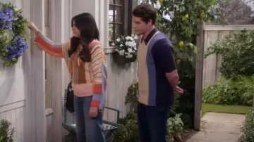 Wao Short Sleeve Polo worn by Quinten (Matt Shively) as seen in Lopez vs Lopez (S03E11)
