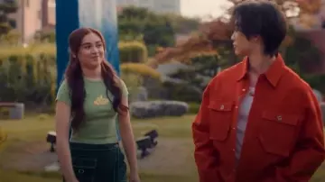 Wild Fable Cargo Wrap Skort worn by Kitty (Anna Cathcart) as seen in XO, Kitty (S02E08)