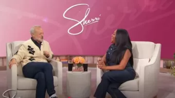 NN07 Mika Chunky Cardigan Sweater worn by Graham Norton as seen in Sherri on January 17, 2025