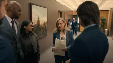 Wilfred Wilfred little Cropped Jacket worn by Kaia Bryant (Kandyse McClure) as seen in Virgin River (S06E01)