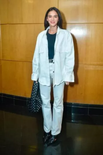 Khaite Danielle Jean usada por Bruna Marquezine en Sao Paulo el 19 de enero de 2025