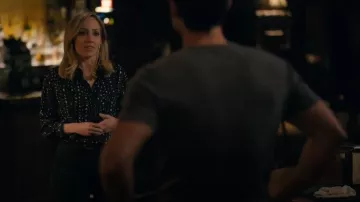 Camisa fluida regular de Mango usada por Brie Sheridan (Zibby Allen) como se ve en Virgin River (S06E05)