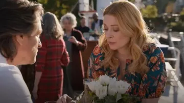 Ulla Johnson Olina vestido midi floral de algodón usado por Melinda Monroe (Alexandra Breckenridge) como se ve en Virgin River (S06E08)