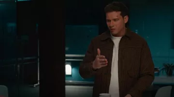 Freenote CD-4 Brown Herringbone Dobby worn by Evan 'Buck' Buckley (Oliver Stark) as seen in 9-1-1 (S08E06)
