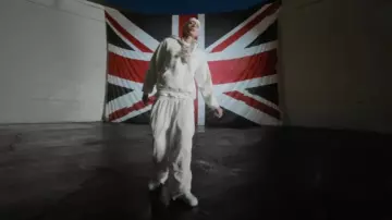 Nike Air Force 1 Low x Supreme 'Box Logo White' worn by Central Cee in Central Cee & 21 Savage - GBP (Official Music Video)