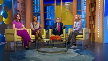 Bcbgmaxazria Leger Bandage Skirt worn by Robin Roberts as seen in Good Morning America on January 22, 2025