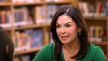 Boden Bronte Ottoman Dress worn by Meg Oliver as seen in CBS Mornings on January 22, 2025