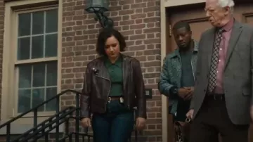 Reiss Maeve Jacket worn by Hana Gibson (Keisha Castle-Hughes) as seen in FBI: Most Wanted (S06E06)