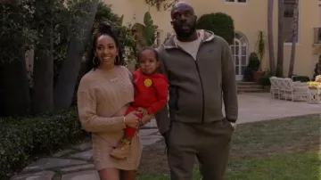 Camila Coelho Carmen Fold Over Cable Mini Skirt With Zip worn by Janelle (Selina Kaye) as seen in Bookie (S02E05)