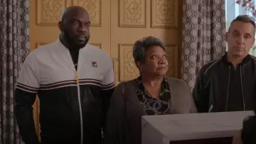 Fila Ridd Track Jacket worn by Ray (Omar J. Dorsey) as seen in Bookie (S02E05)