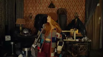 Chaqueta de patchwork de Lily Bloom (Blake Lively) en él termina con nosotros