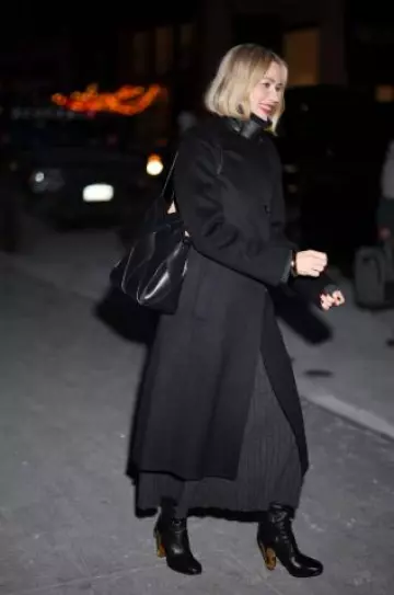 Manteau blazer double face en cachemire Akris porté par Naomi Watts à New York le 21 janvier 2025