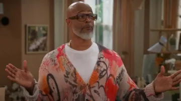Mo Montreux Black Carey Eyeglasses worn by Poppa (Damon Wayans) as seen in Poppa's House (S01E09)